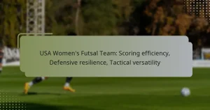 USA Women’s Futsal Team: Scoring efficiency, Defensive resilience, Tactical versatility
